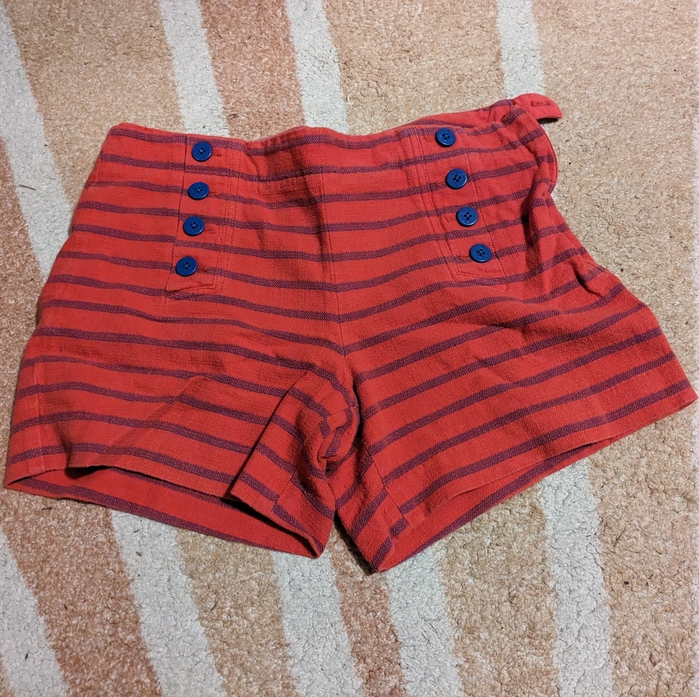 Talbots cutie boat shorts size 6